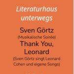 Musikalische Soirée "Thank You, Leonard"