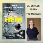 Buchvorstellung Saskia Hennig von Lange »Heim«
